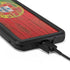 Portuguese Flag Dark Wood Galaxy S20 Waterproof Case